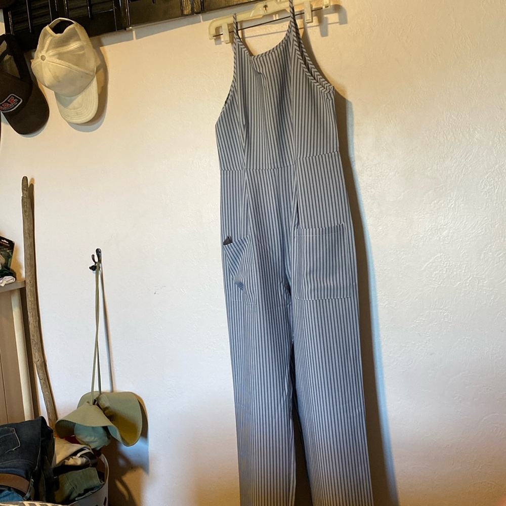 Pando grove stripe jumpsuit